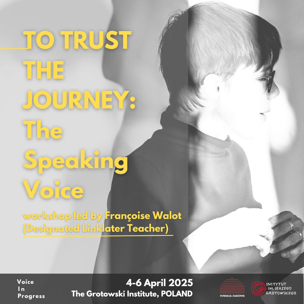 To Trust The Journey: The Speaking Voice